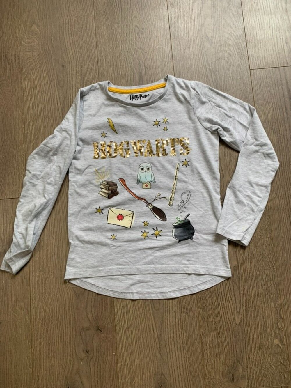 Girl Long Sleeve Shirt - Hogwarts - Harry Potter - size 10